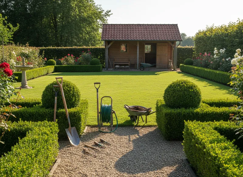 Gartenpflege Detail 1